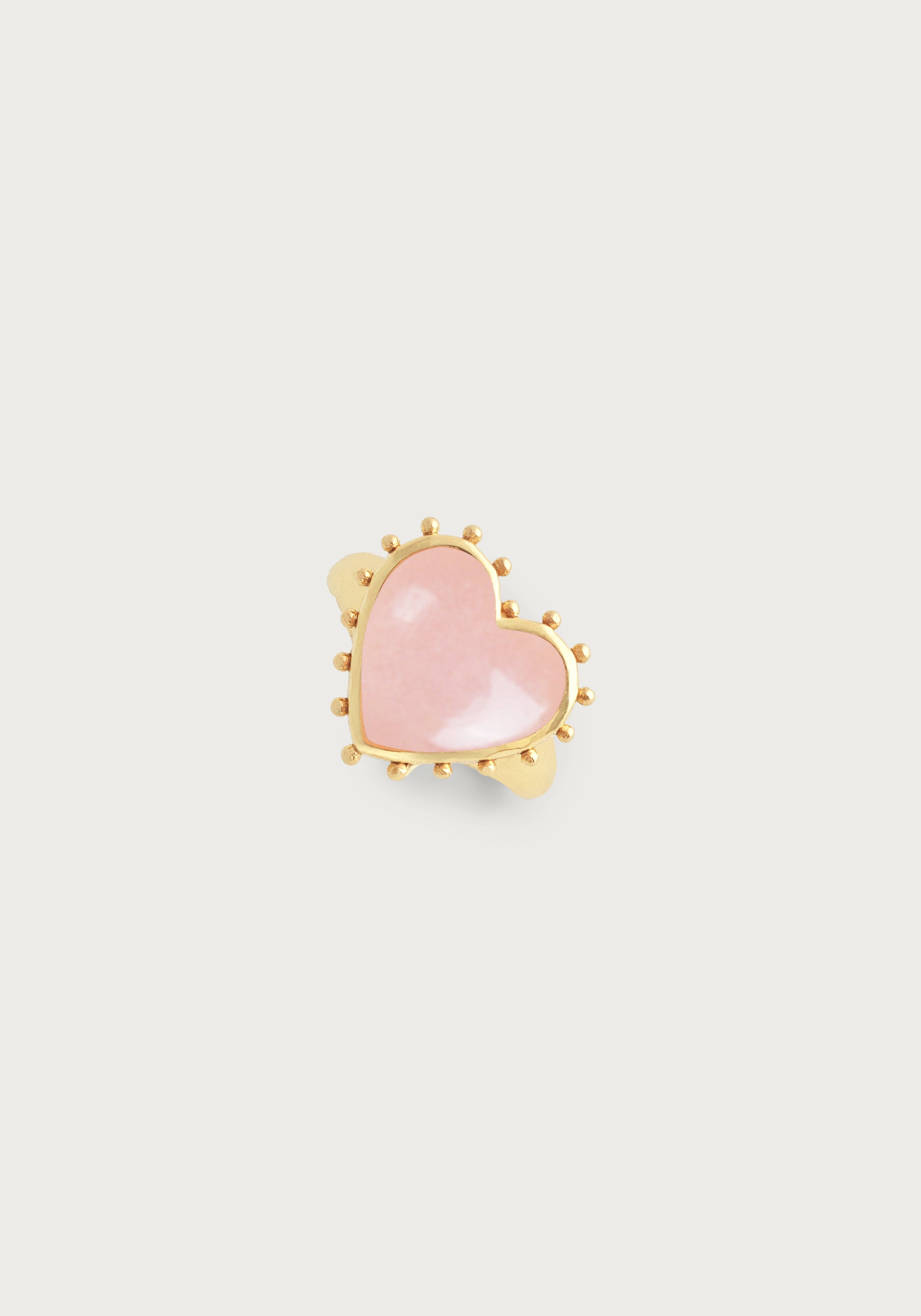 Heart With Stone Ring