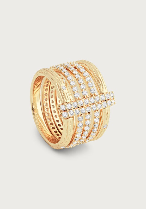 Enchanted Forest Multi Stack Ring - Anabel Aram