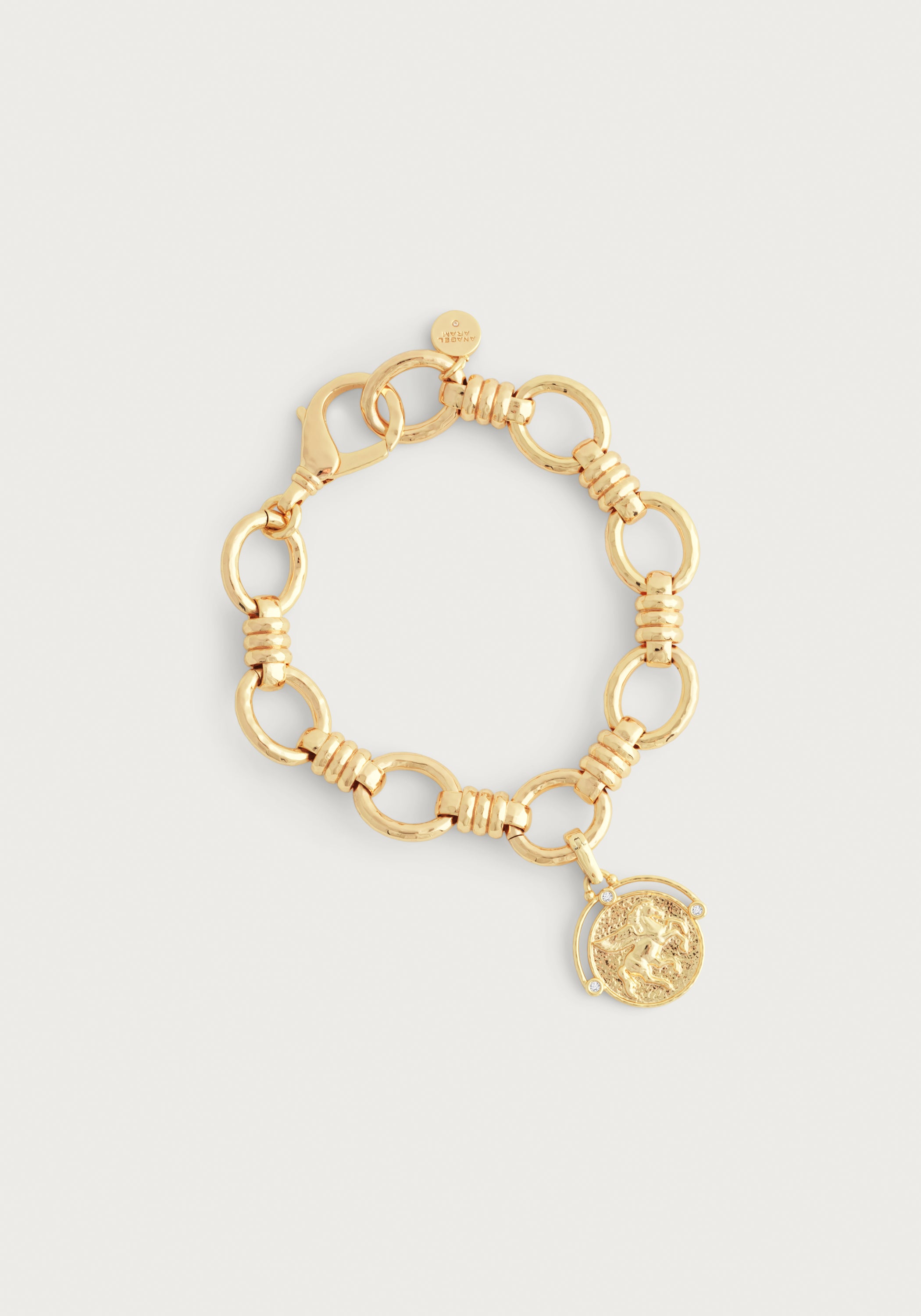 Pegasus Gold Coin Charm