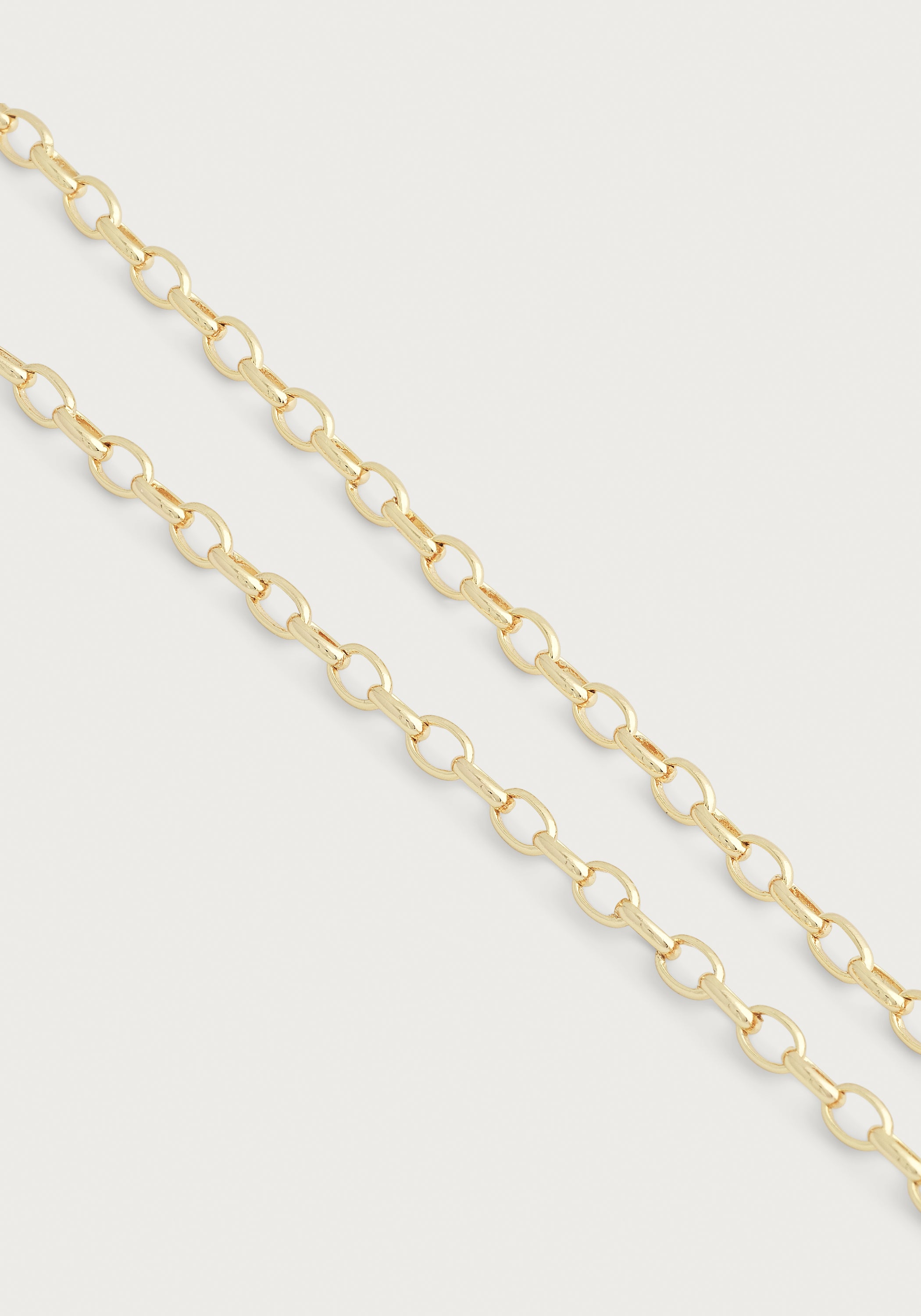 Bamboo With Stone Pendant Necklace - Mother Of Pearl