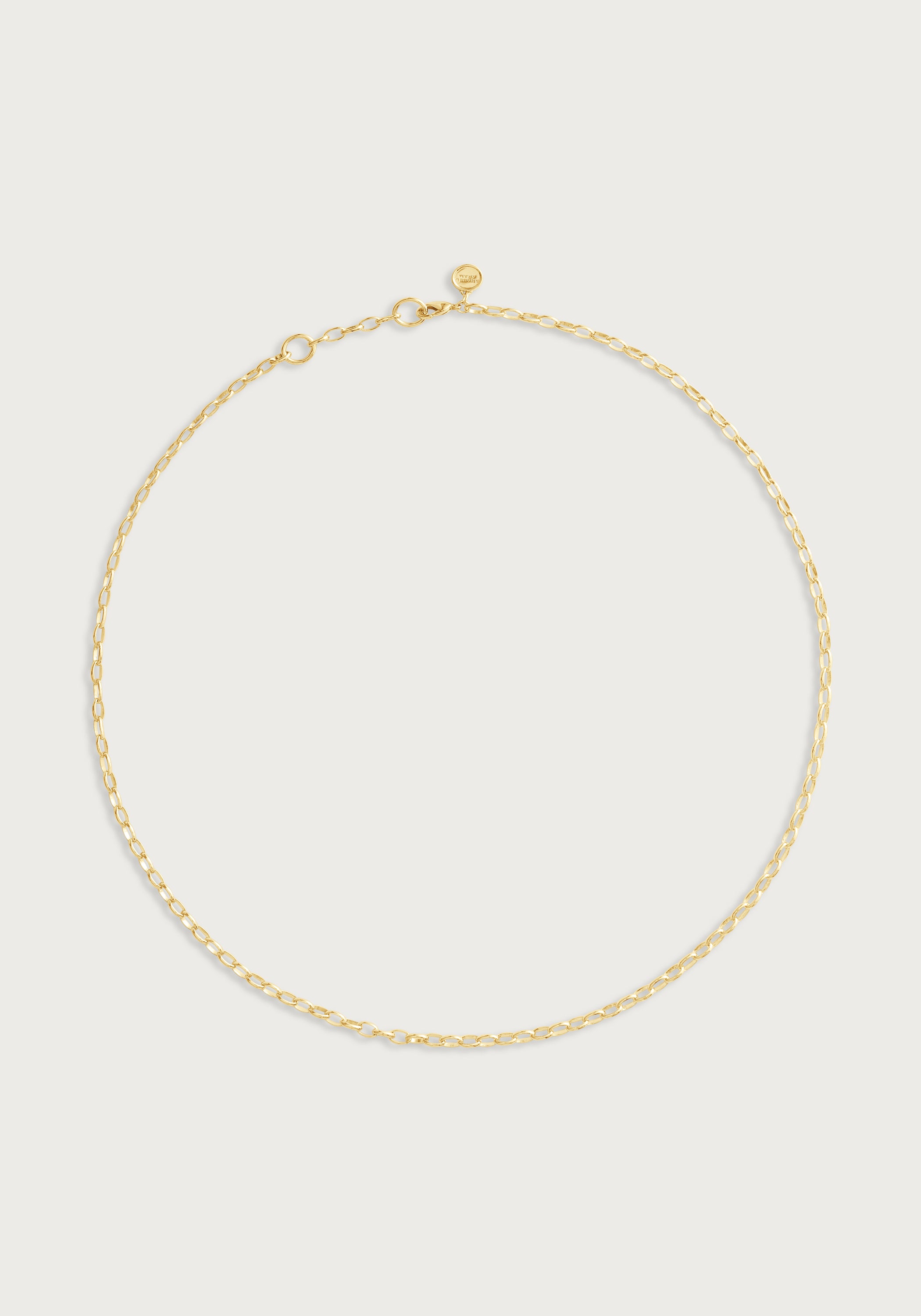 Pendant Chain Necklace, Gold