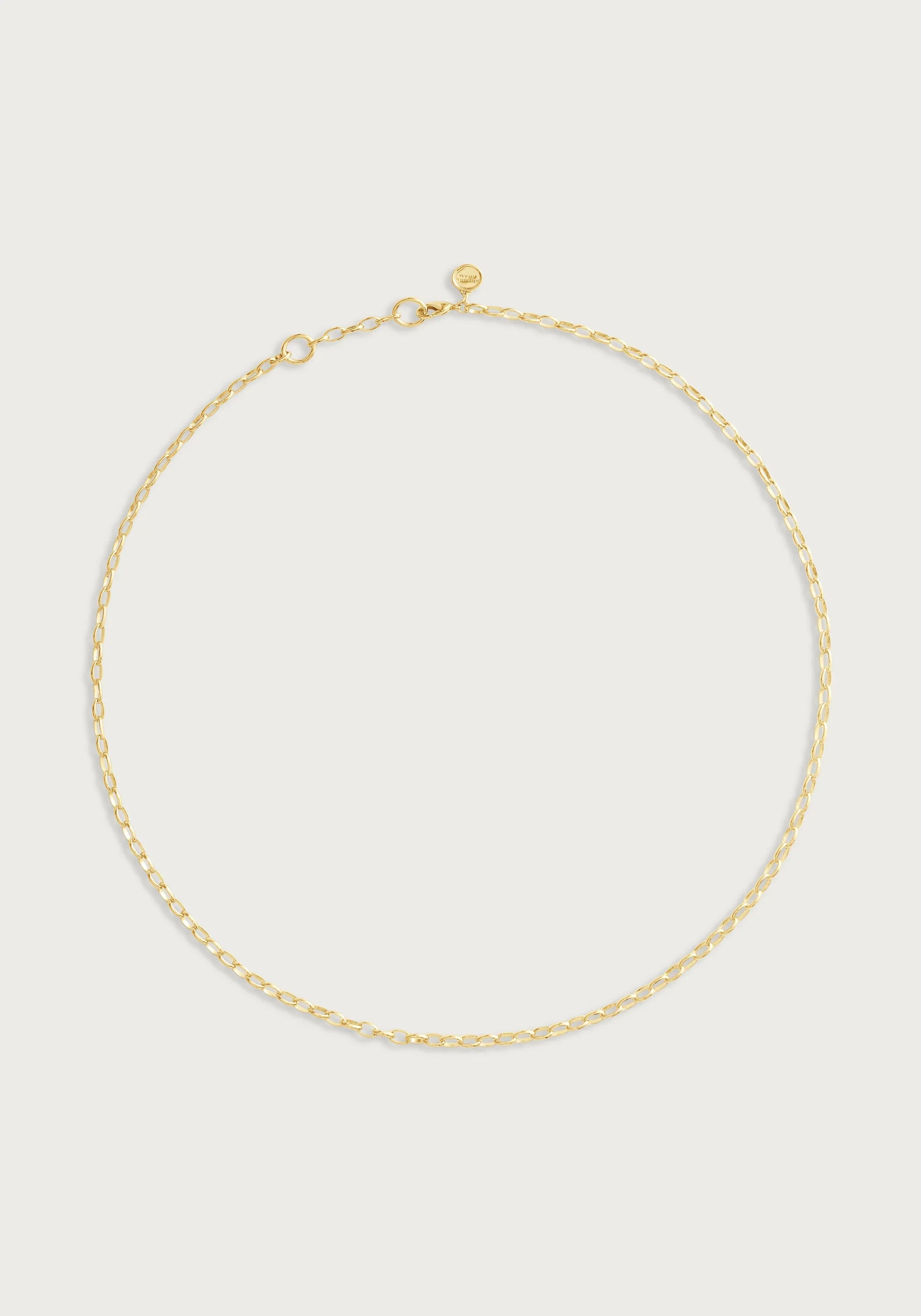 Pendant Chain Necklace, Gold