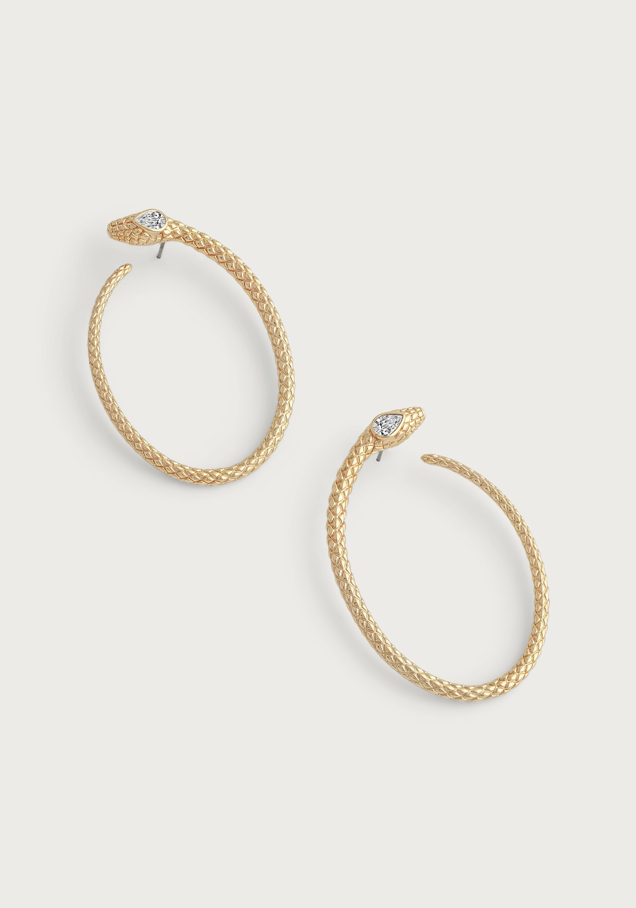 Small gold deals snake earrings