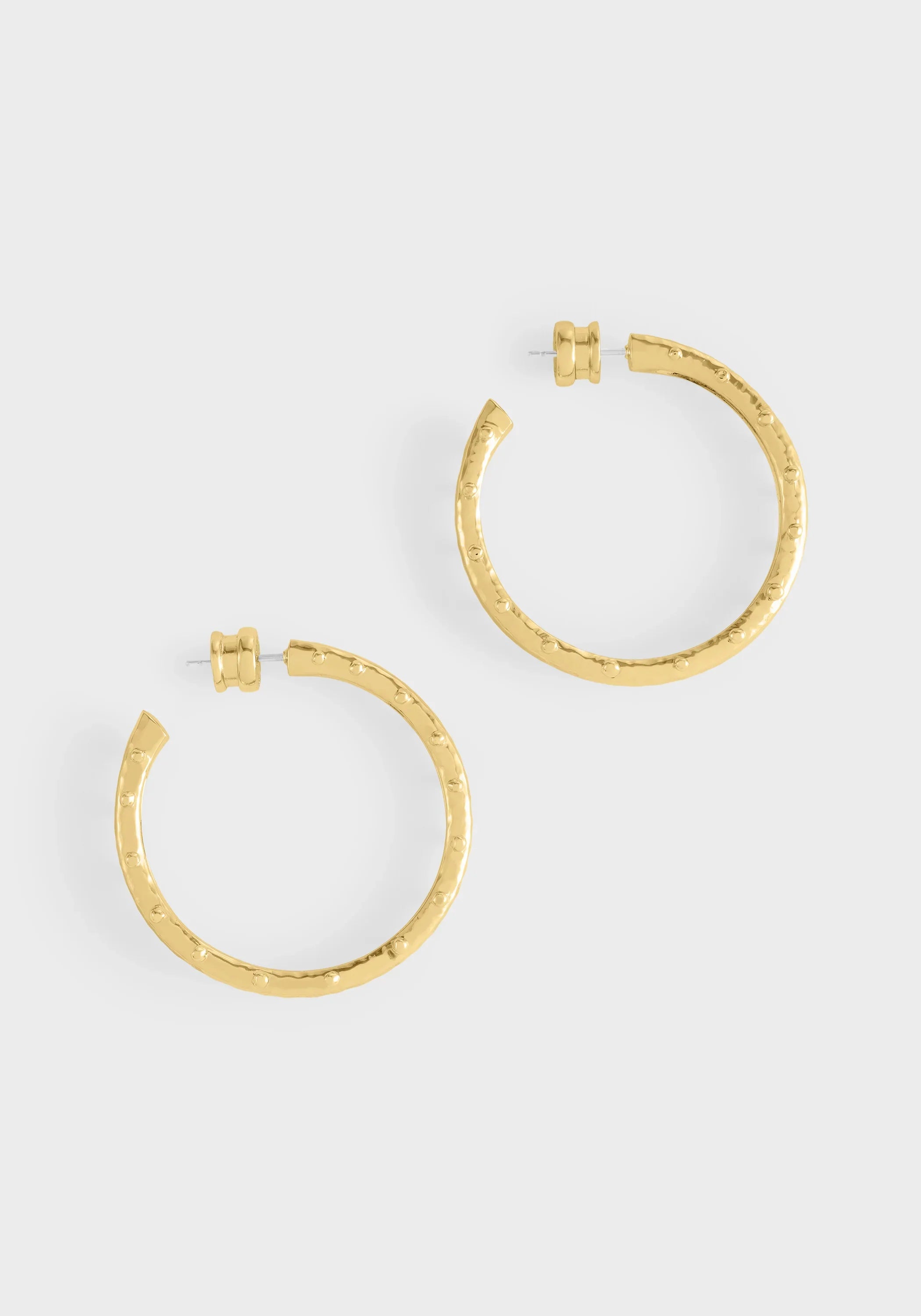 Milos Gold Medium Hoops