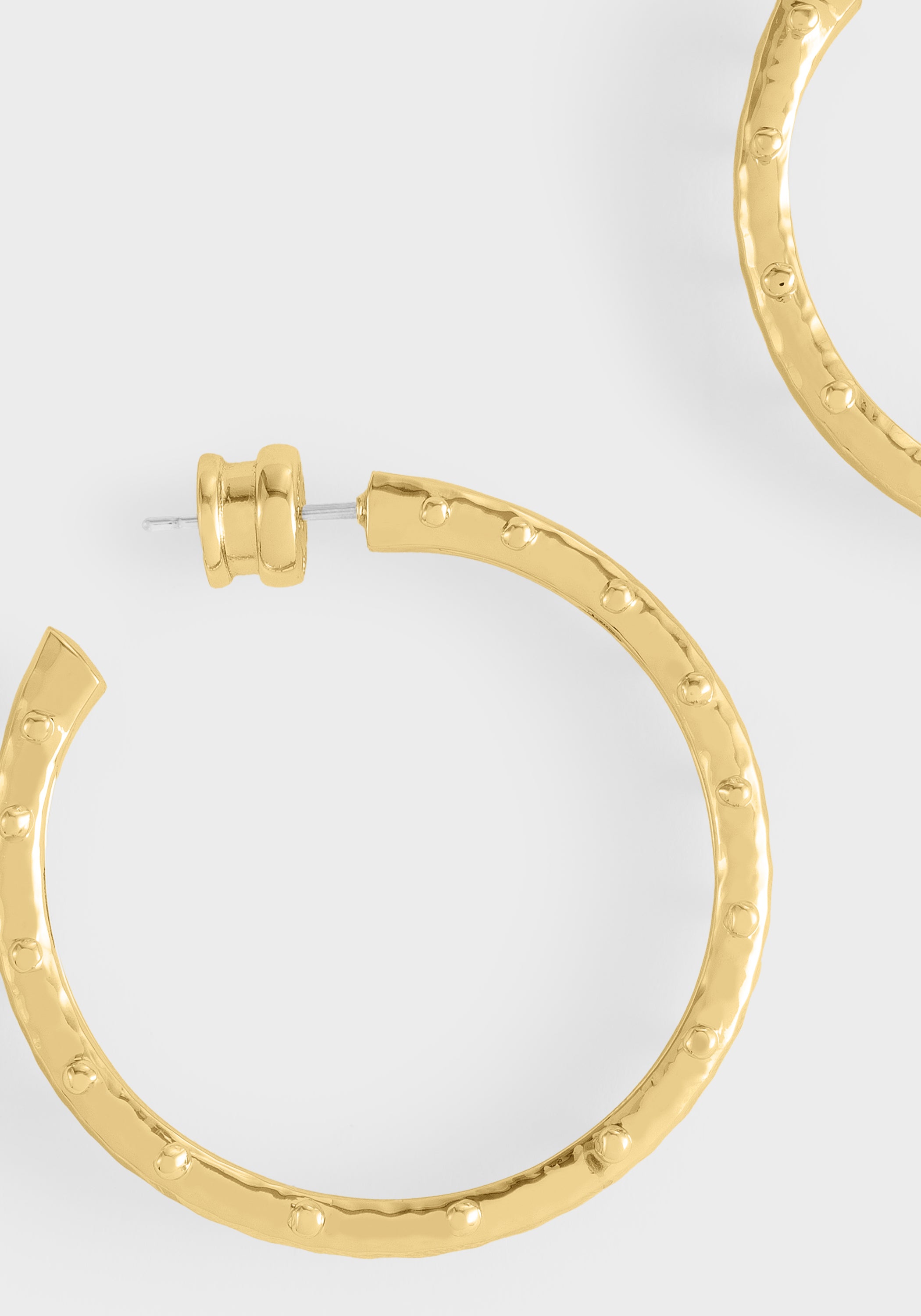 Milos Gold Medium Hoops