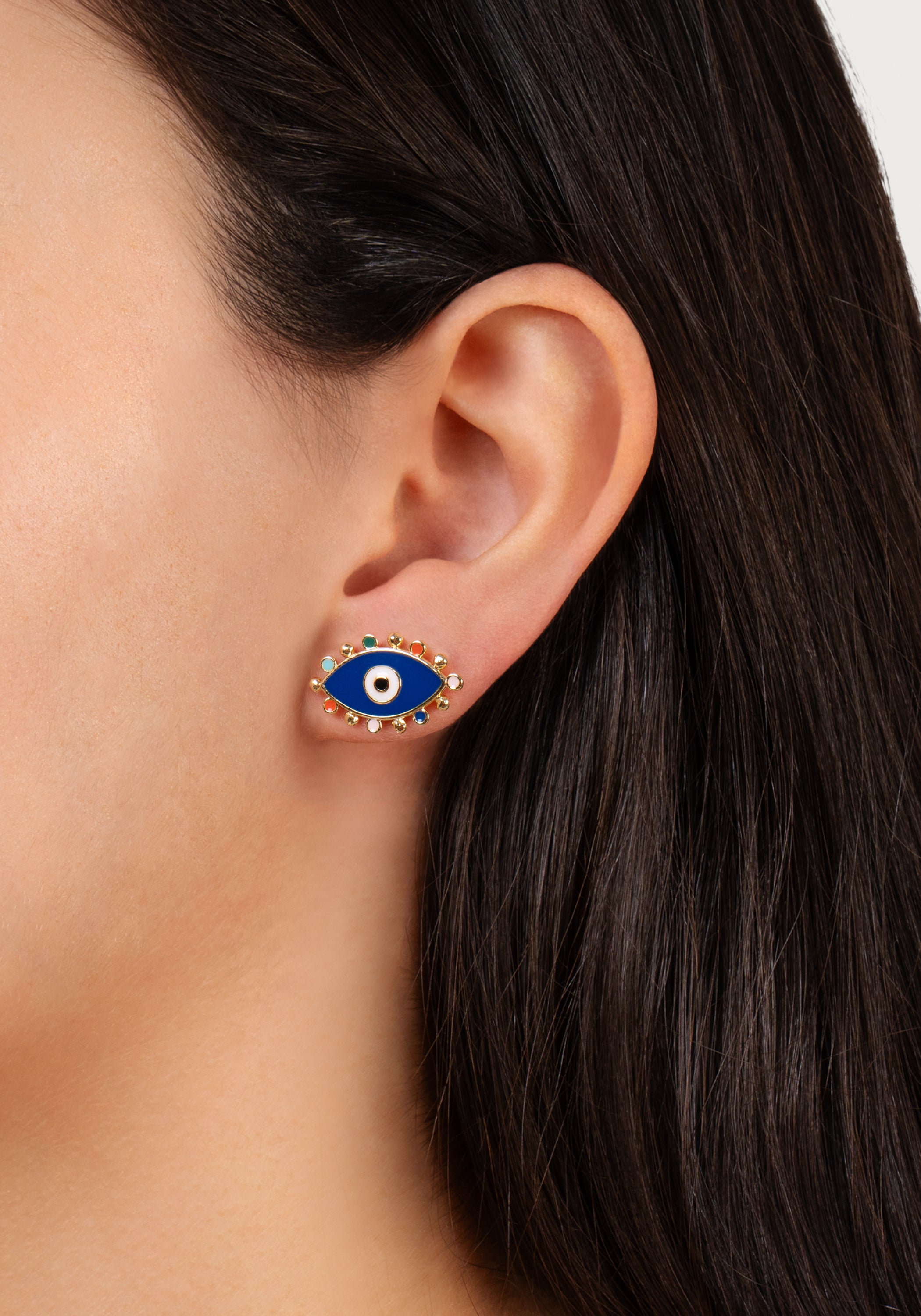 Milos Evil Eye Studs
