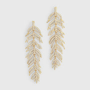 Palm Leaves Dangle Earrings