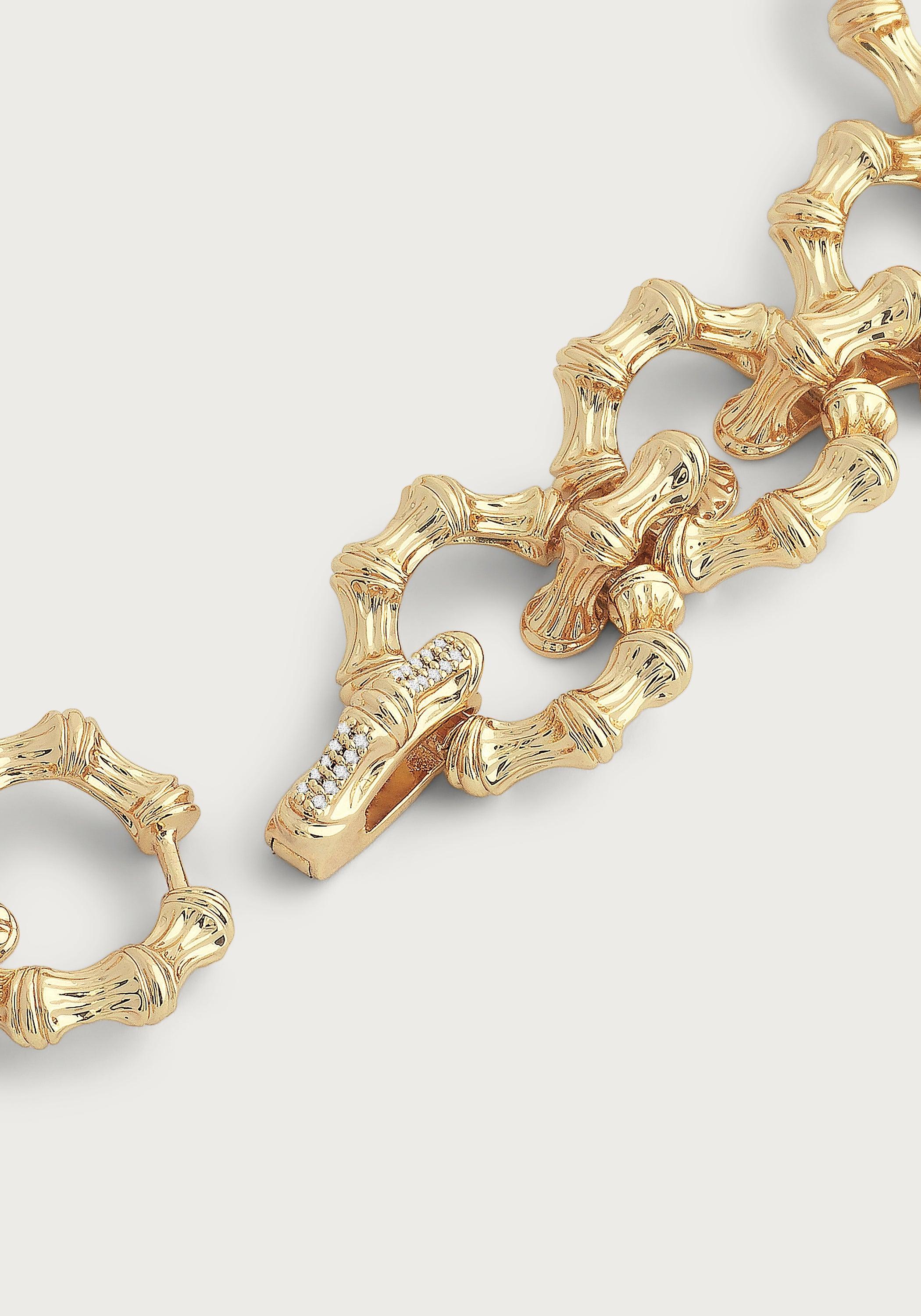 Bamboo Chain Necklace - Anabel Aram