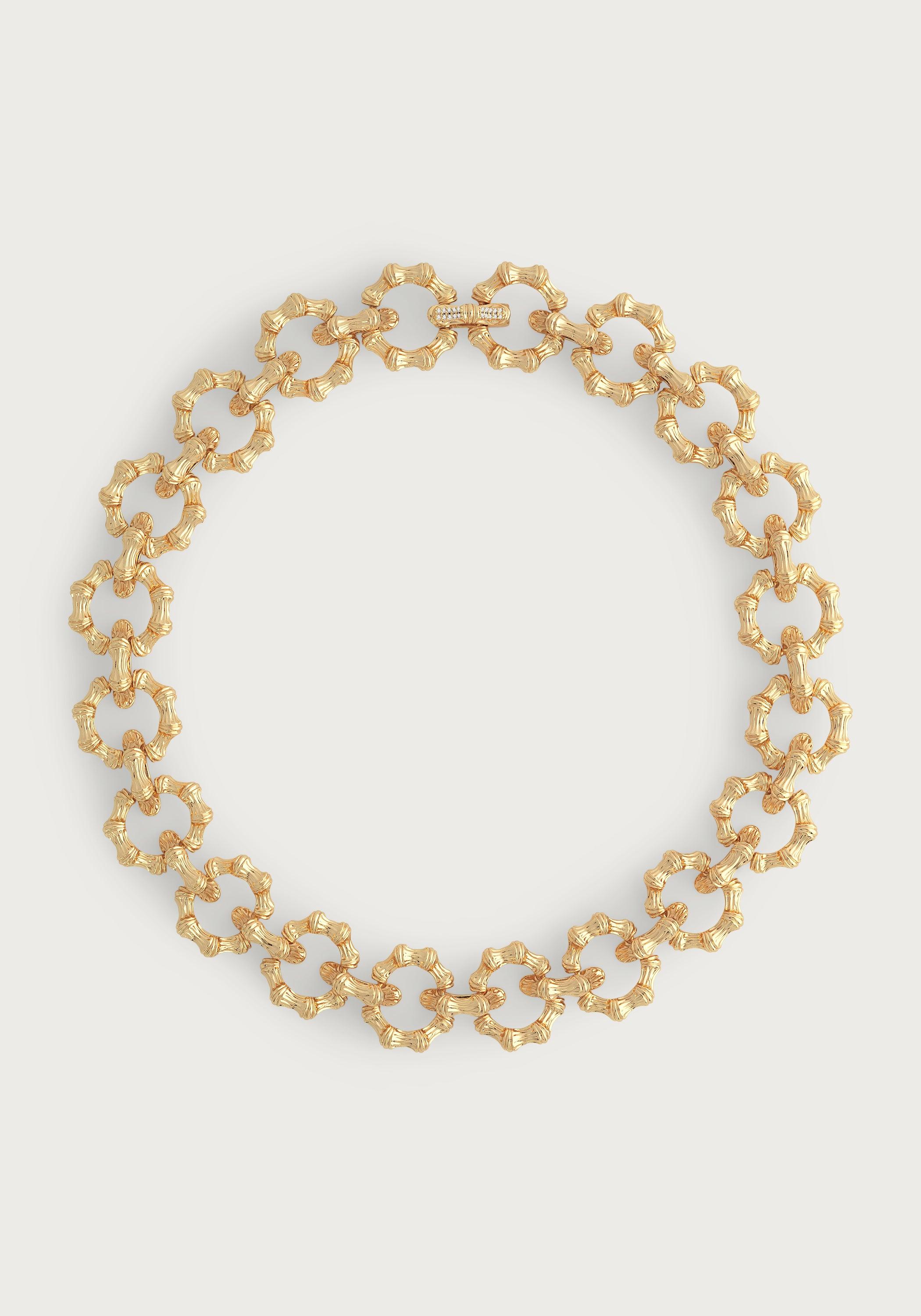 Bamboo Chain Necklace - Anabel Aram