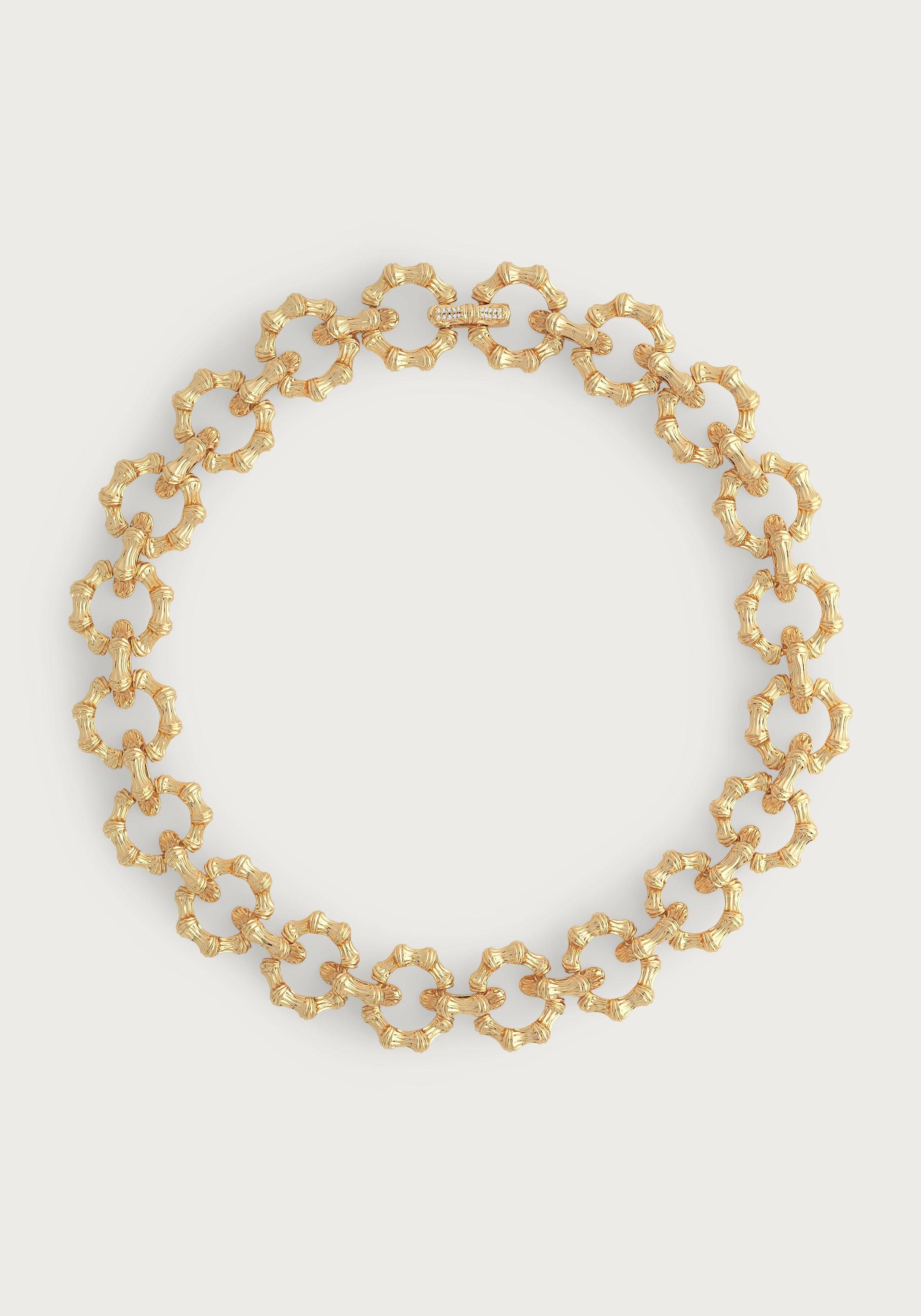 Bamboo Chain Necklace - Anabel Aram