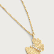 Butterfly Gold Necklace
