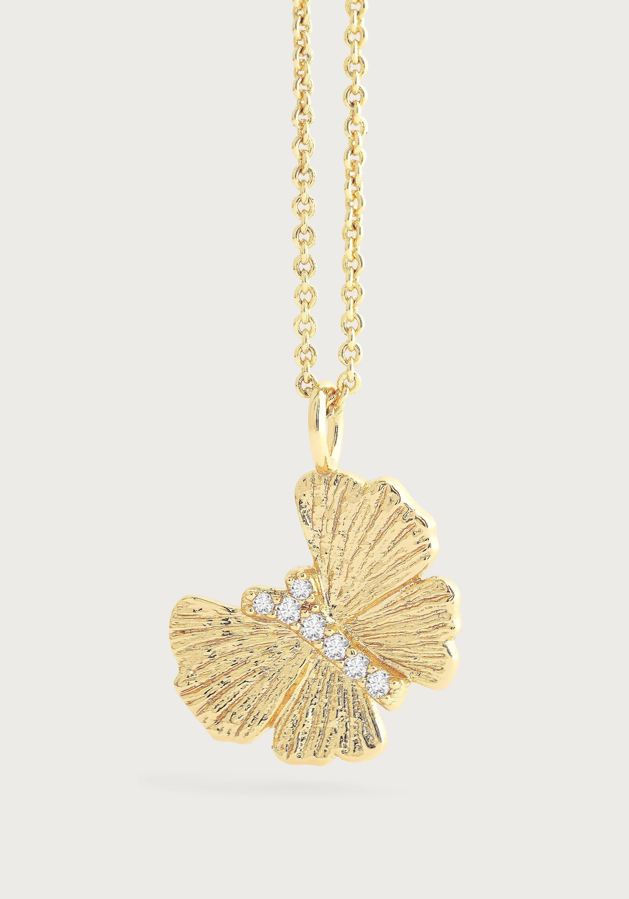 Butterfly Gold Necklace - Anabel Aram