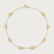 Butterfly Gold Station Necklace - Anabel Aram