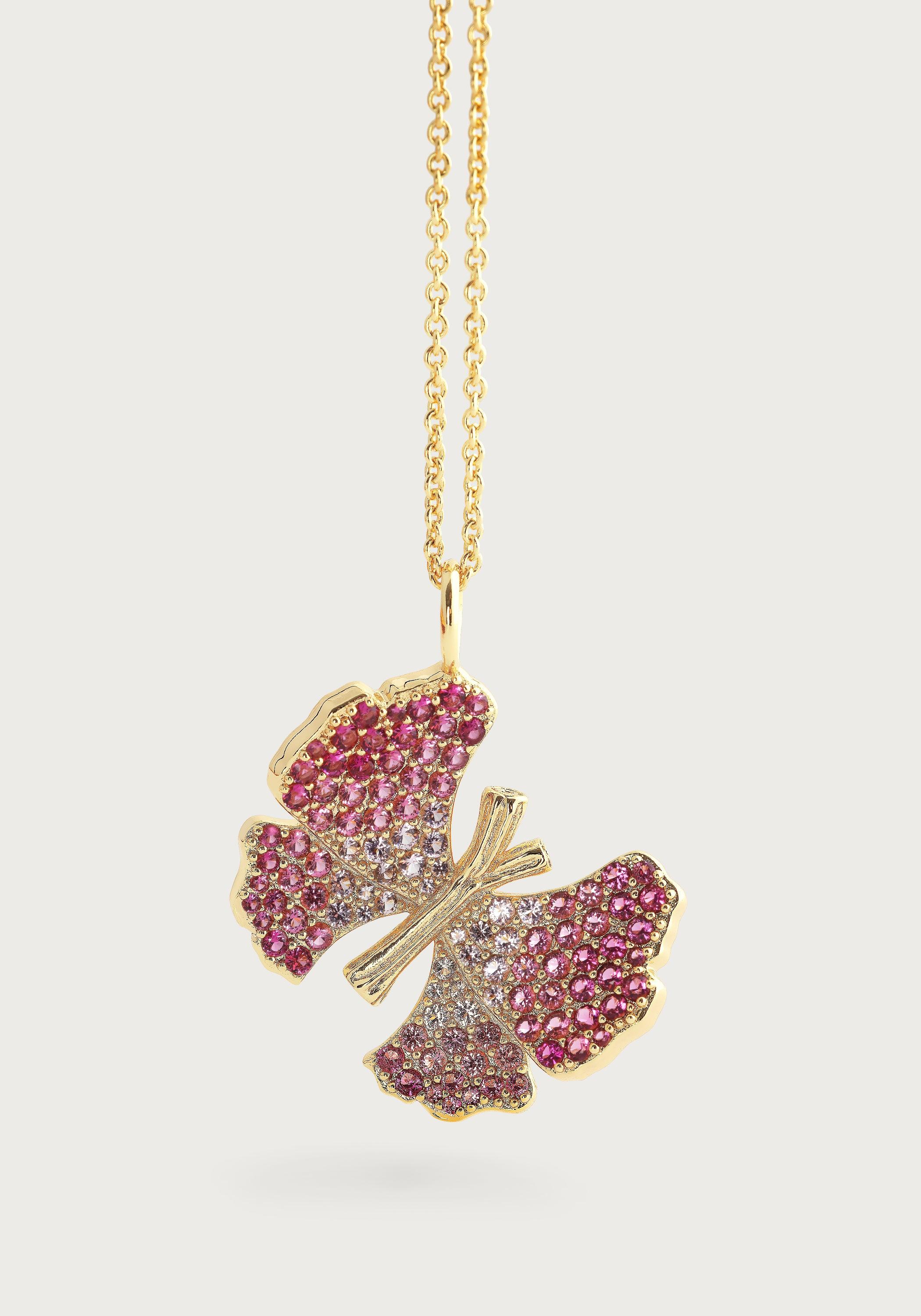 Butterfly Pave Necklace - Anabel Aram