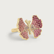 Butterfly Pave Ring - Anabel Aram