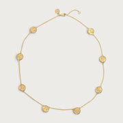 Butterfly Coin Stationary Necklace - Anabel Aram
