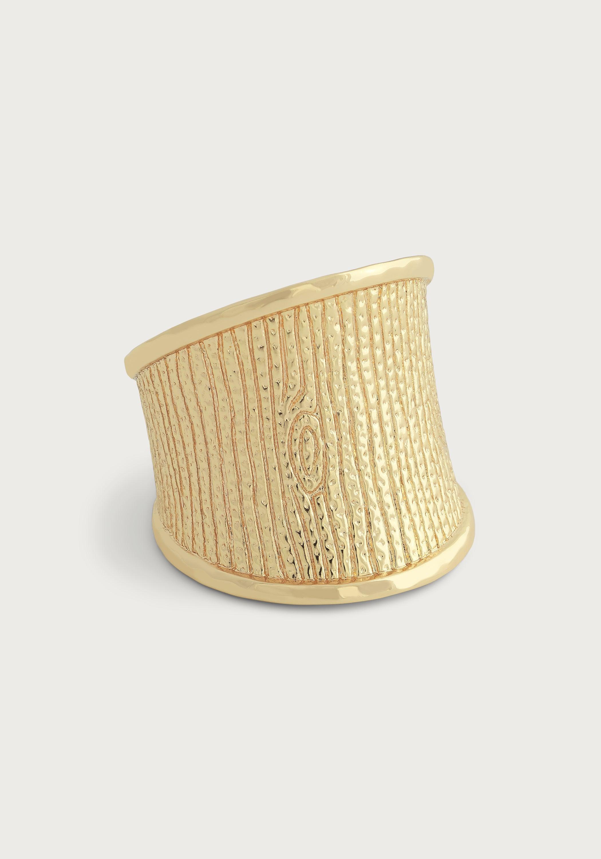 Enchanted Forest Bark Ring - Anabel Aram