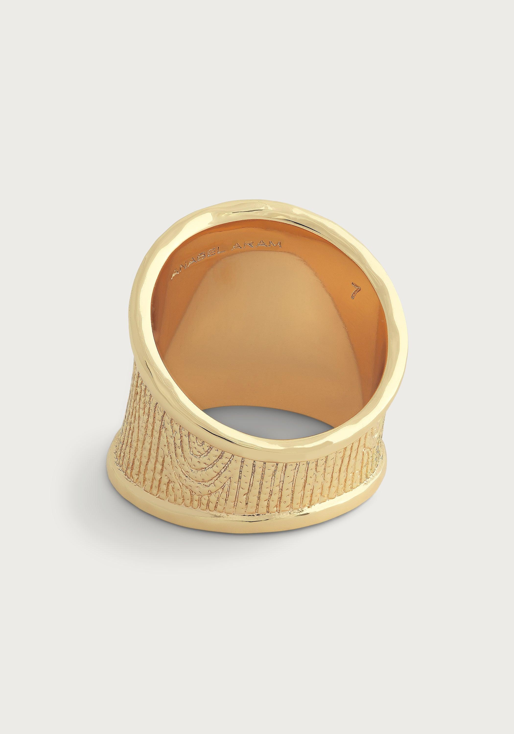 Enchanted Forest Bark Ring - Anabel Aram