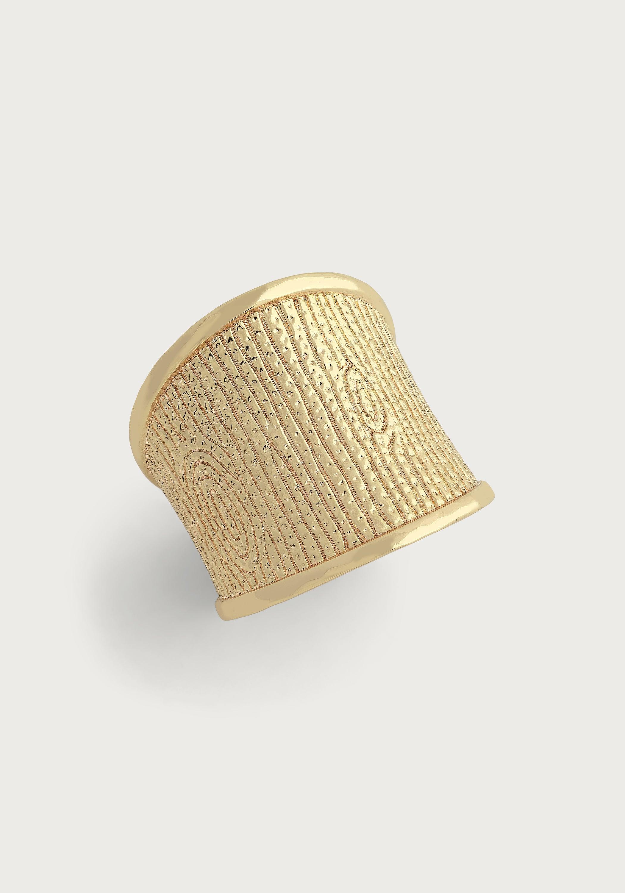 Enchanted Forest Bark Ring - Anabel Aram