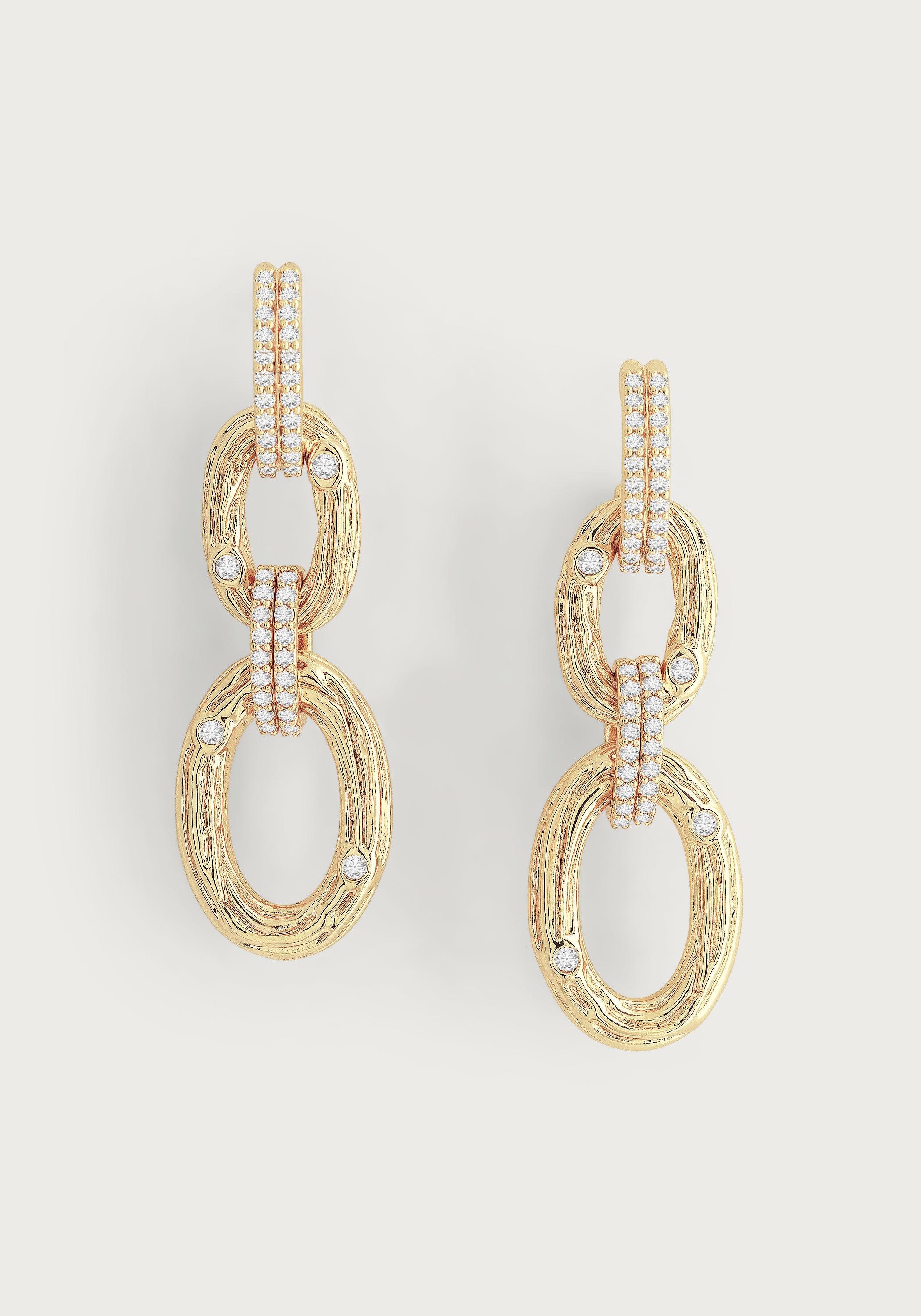 Enchanted Forest Chain Earrings - Anabel Aram