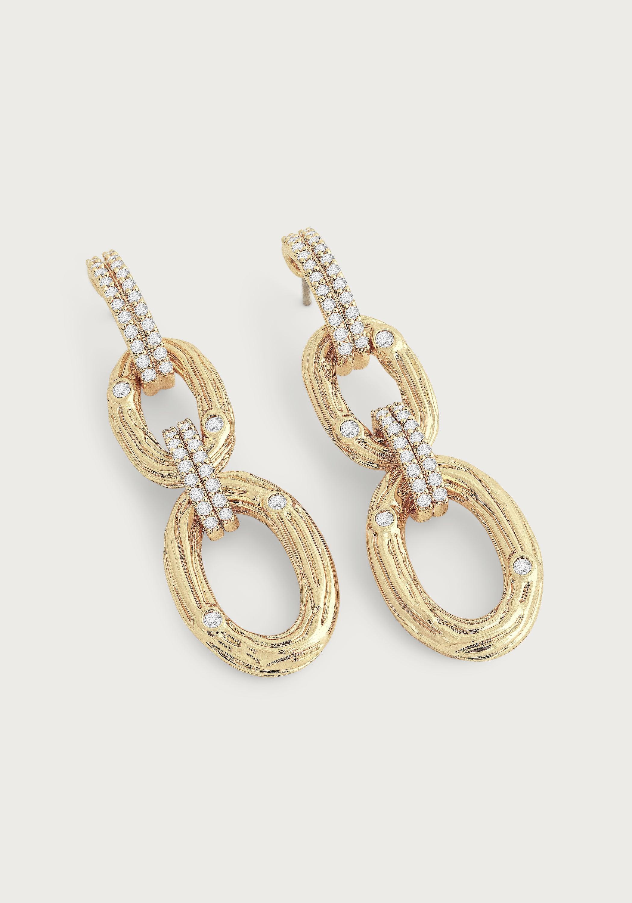 Enchanted Forest Chain Earrings - Anabel Aram