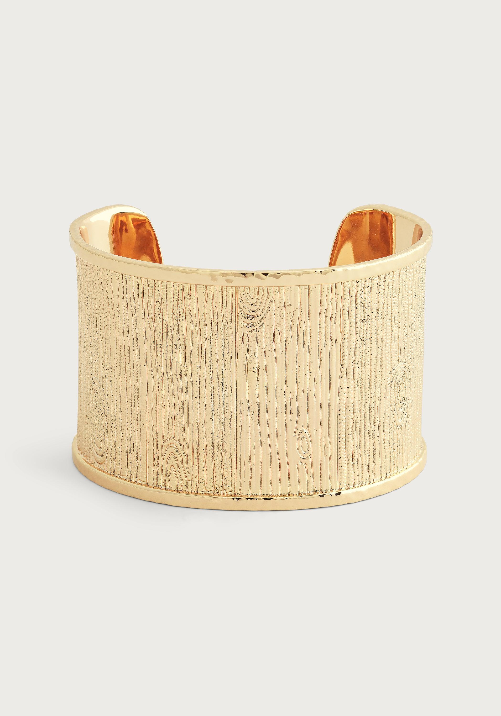 Enchanted Forest Bark Cuff - Anabel Aram