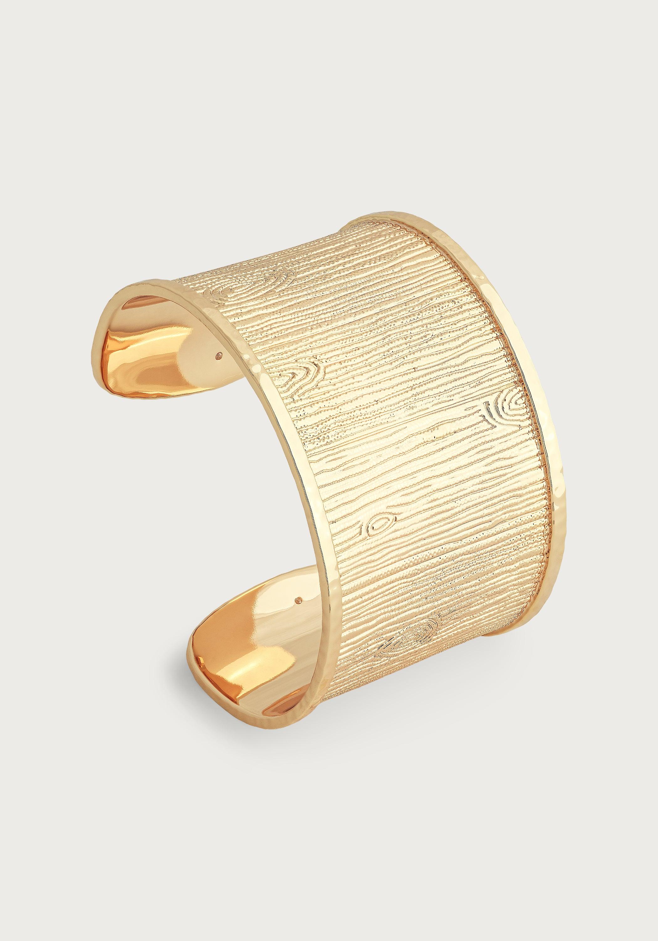 Enchanted Forest Bark Cuff - Anabel Aram