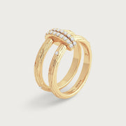 Enchanted Forest Chain Double Ring - Anabel Aram