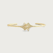 Ginkgo Leaves Cuff - Anabel Aram