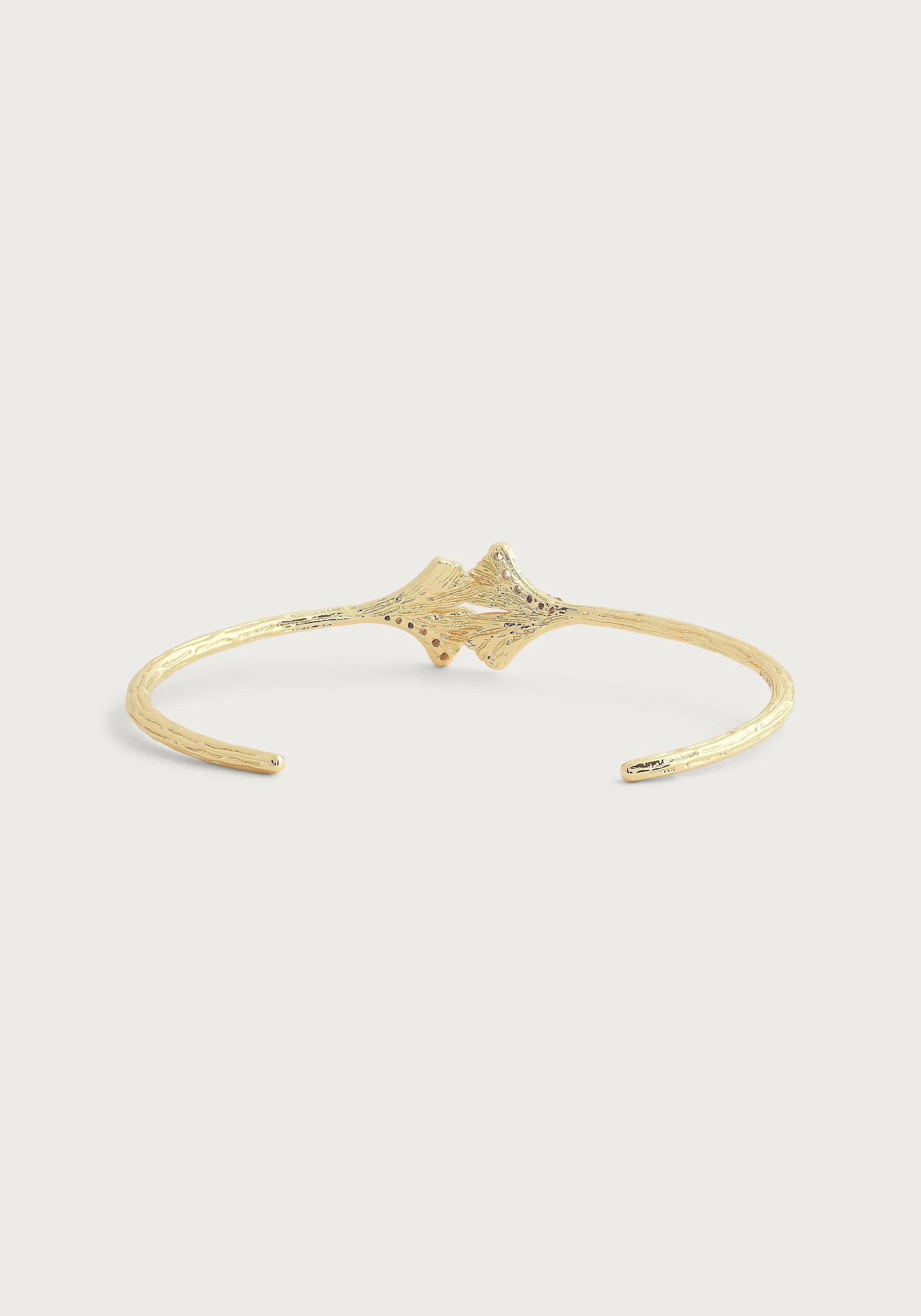 Ginkgo Leaves Cuff - Anabel Aram