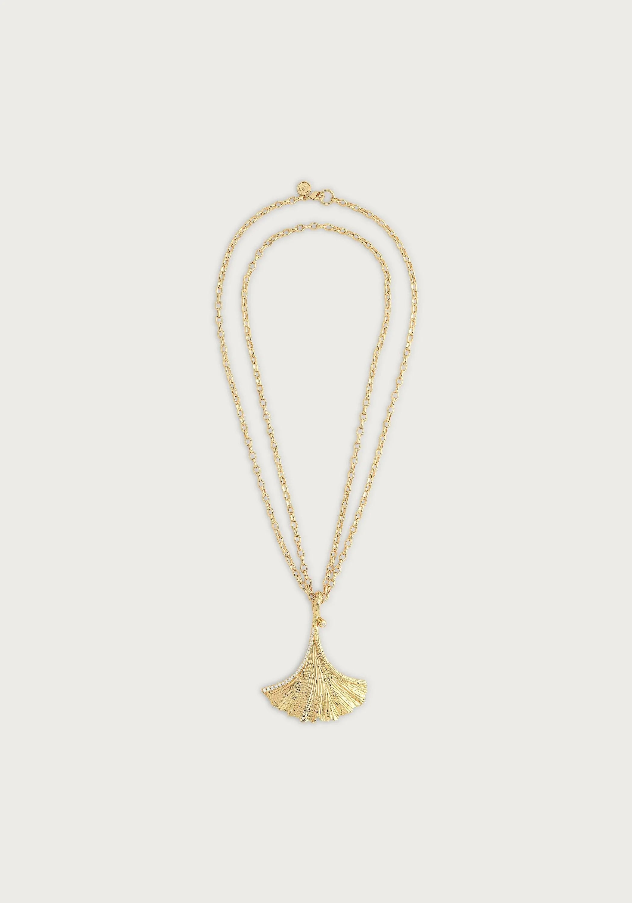 Ginkgo Pendant Necklace - Anabel Aram