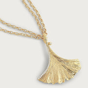 Ginkgo Pendant Necklace - Anabel Aram
