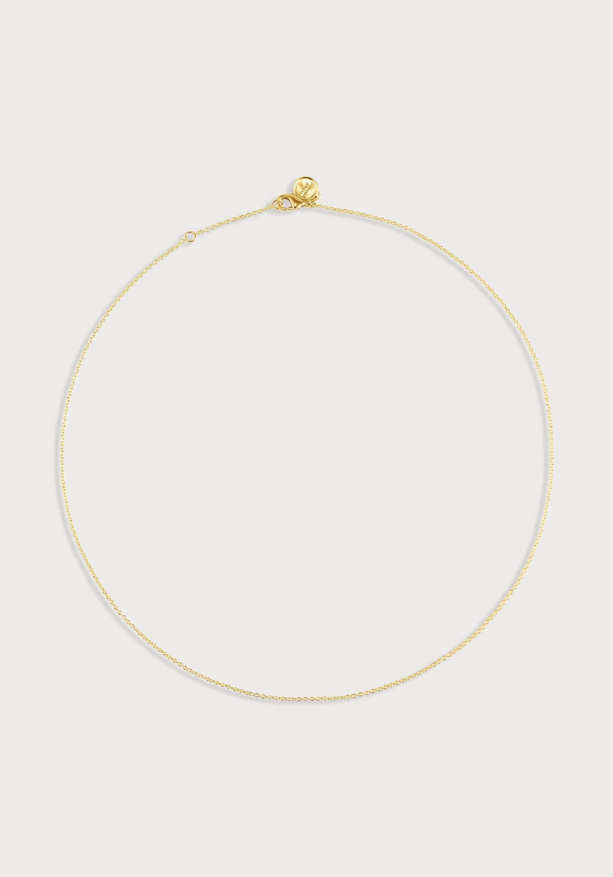 Simple Chain Necklace, Gold