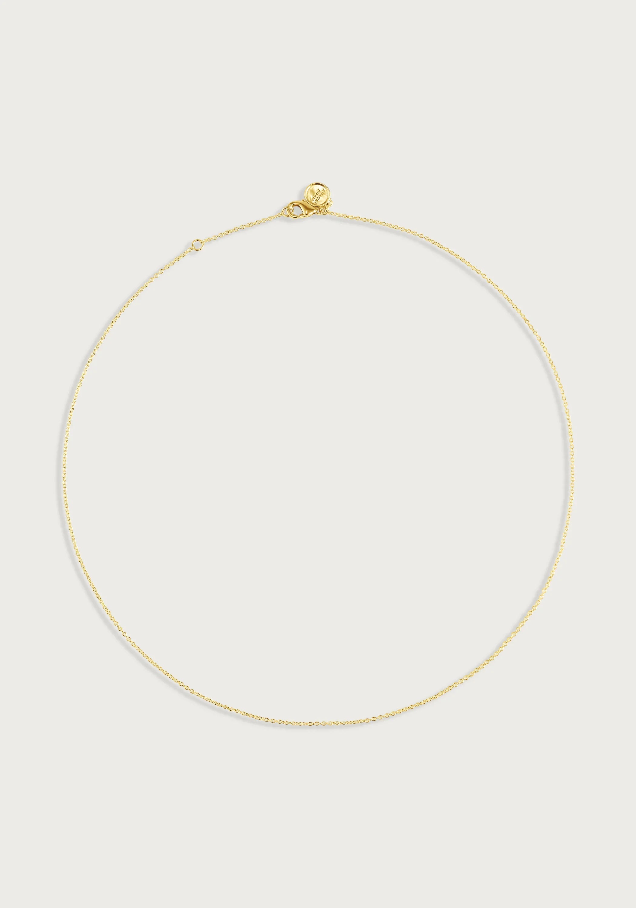 Simple Chain Necklace, Gold