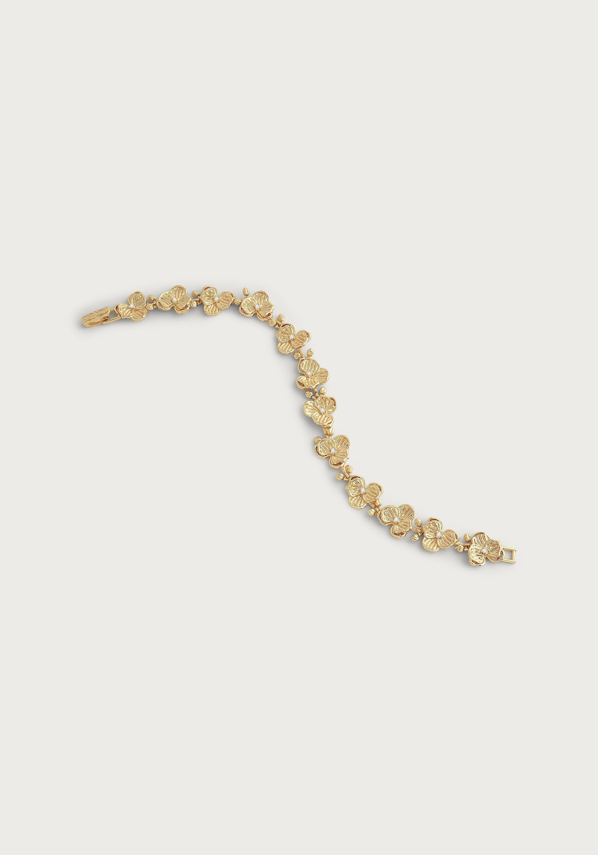 Orchid Link Bracelet - Anabel Aram