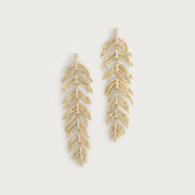 Palm Leaves Dangle Earrings