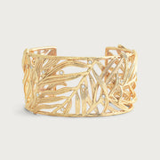 Palm Leaves Cuff