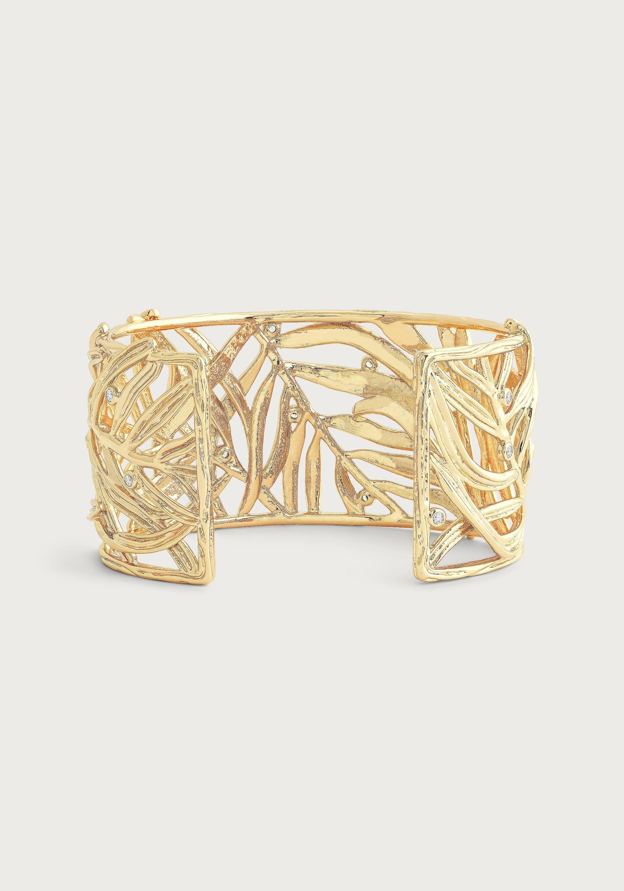 Palm Leaves Cuff - Anabel Aram