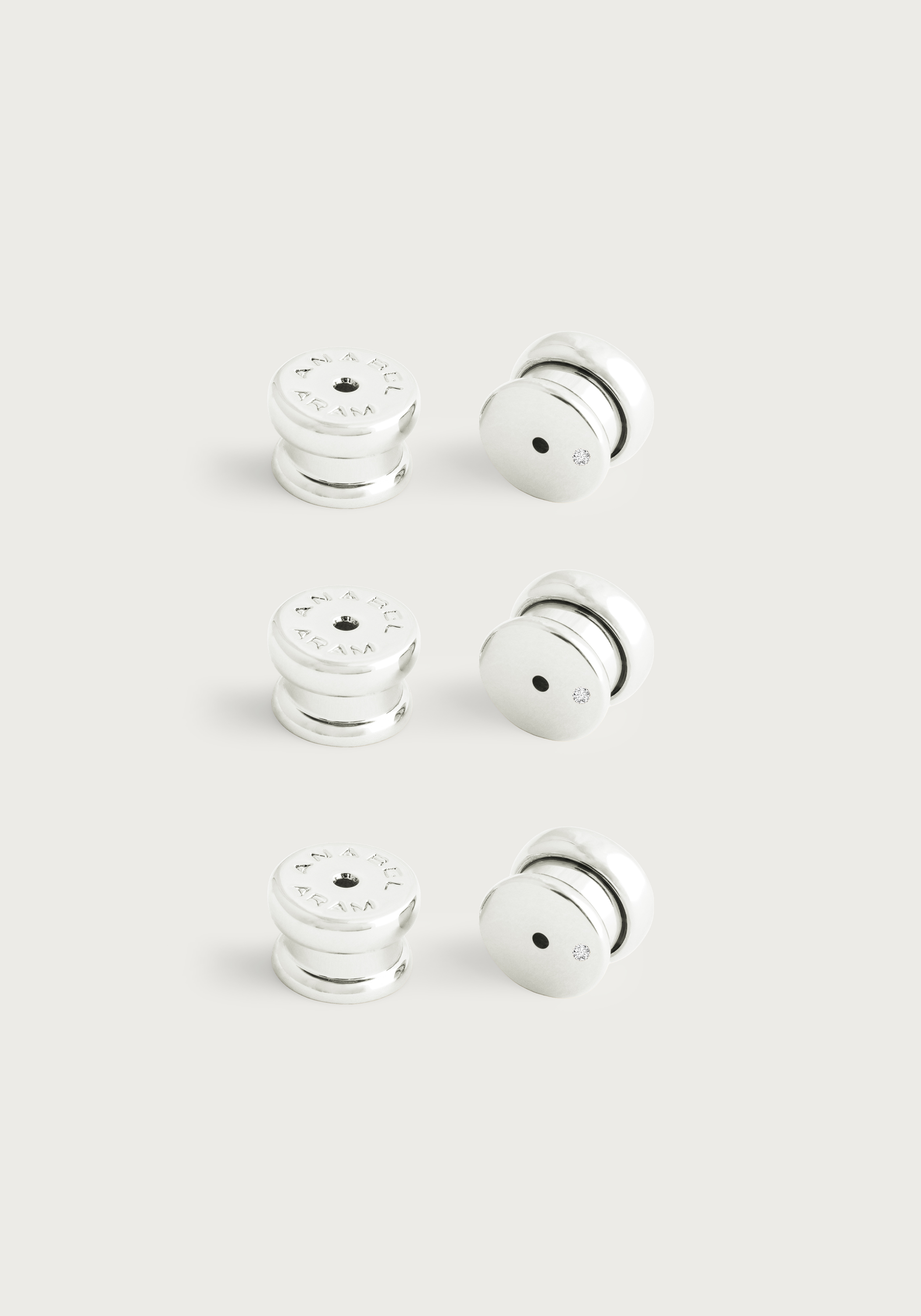 Anabel Aram Signature Earring Back Set (Set/3)