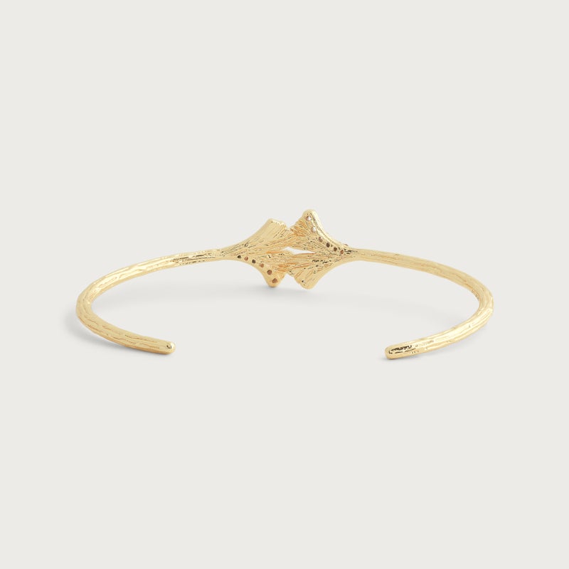 Ginkgo Leaves Bangle - Anabel Aram