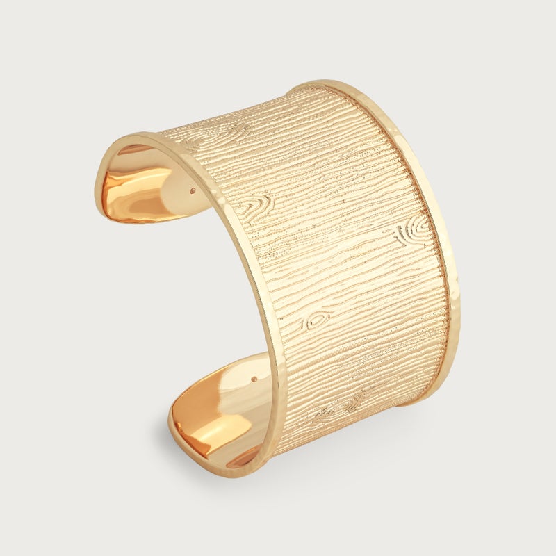 Enchanted Forest Bark Cuff - Anabel Aram