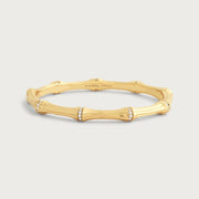Bamboo Hinged Bangle - Anabel Aram