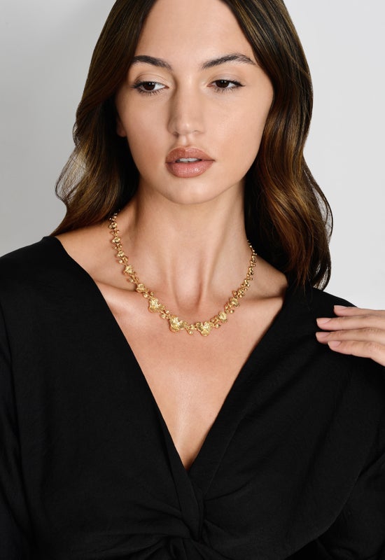 Orchid Link Necklace - Anabel Aram