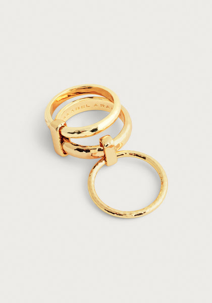 Farrier Triple Connected Ring - Anabel Aram