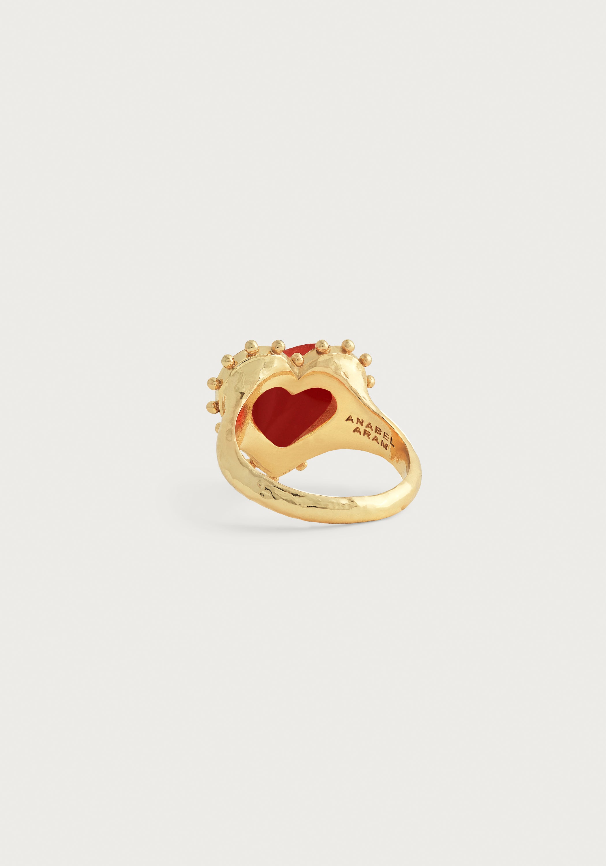 Heart With Stone Ring