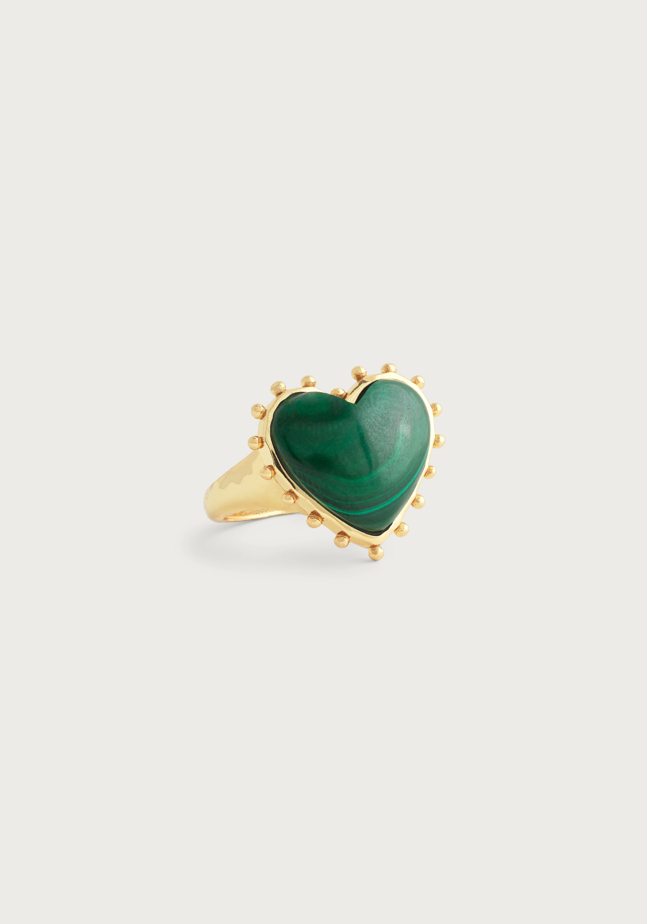 Heart With Stone Ring