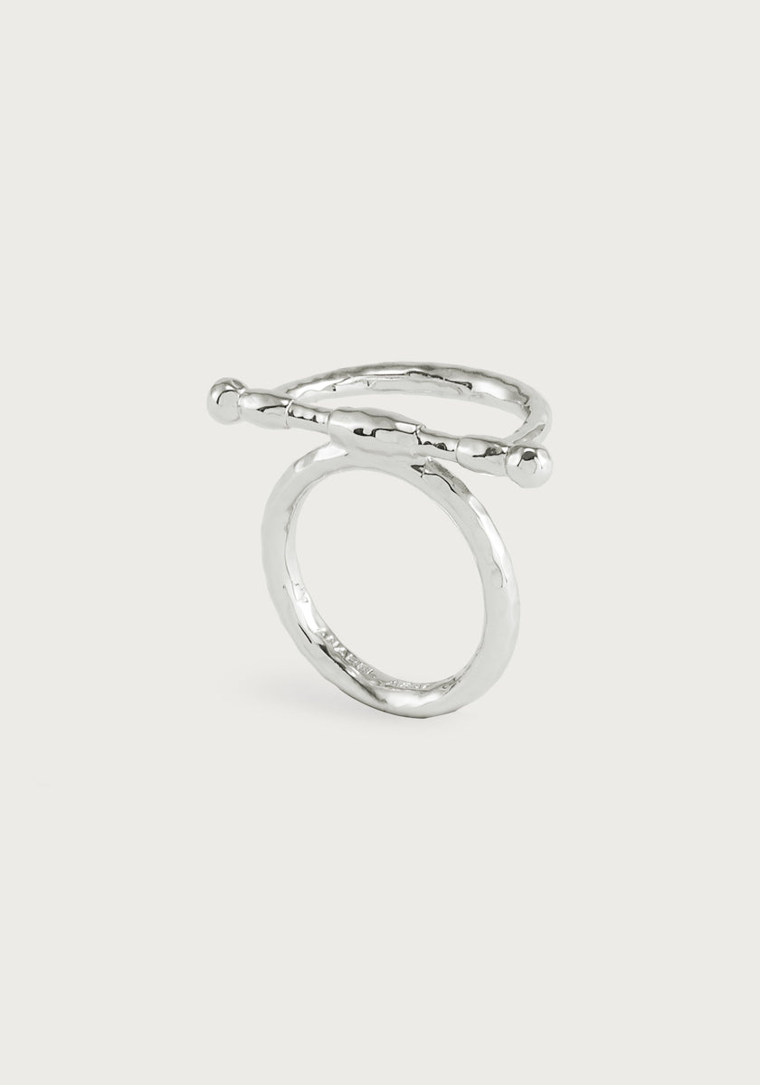Cheval Bit Ring, Silver - Anabel Aram