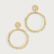 Butterfly Coin Molten Hoops