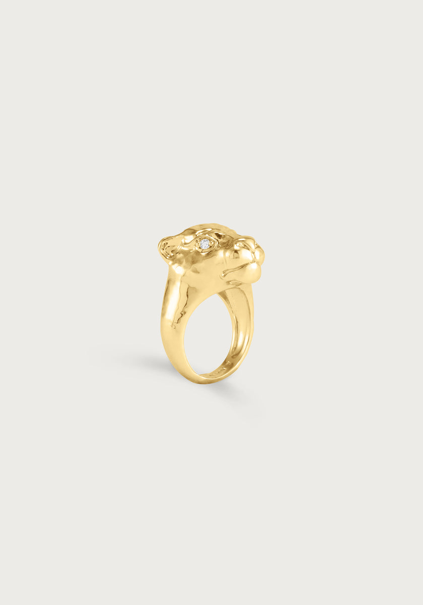 Safari Lioness Ring