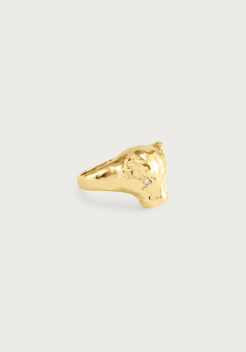 Safari Lioness Ring